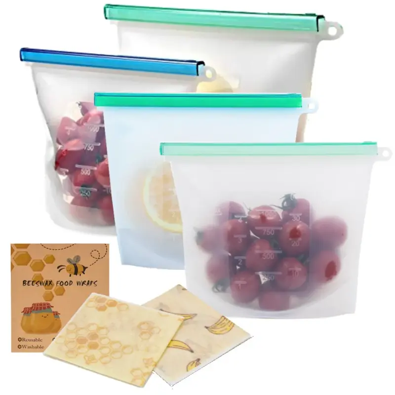 Reusable (1.5L) Silicone Fridge Storage Bags