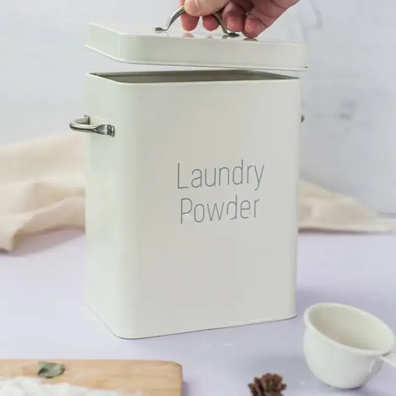 Alloy Laundry Powder Box