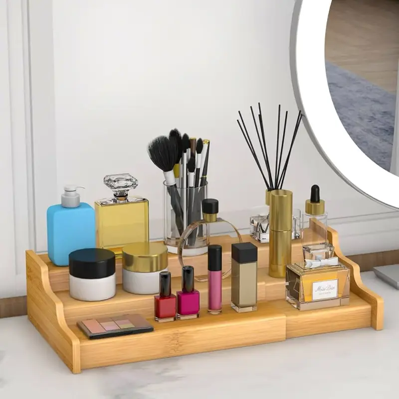 Expandable Bamboo Rack/Organizer (3 Layer) | Kenya view 2