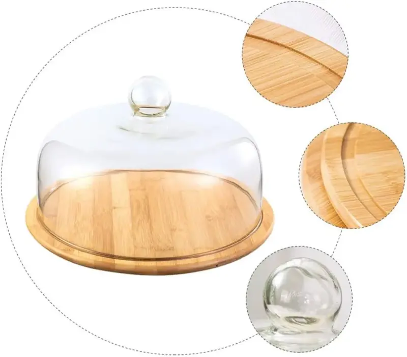 Glass Cake Cover (26cm) | Kenya view 1
