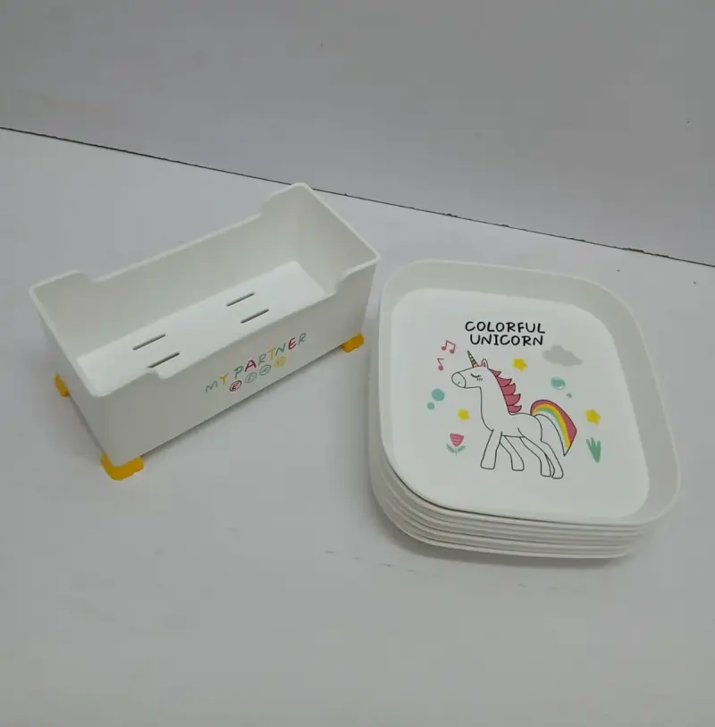 Kids Melamine Plates (9 Pieces) | Kenya view 2