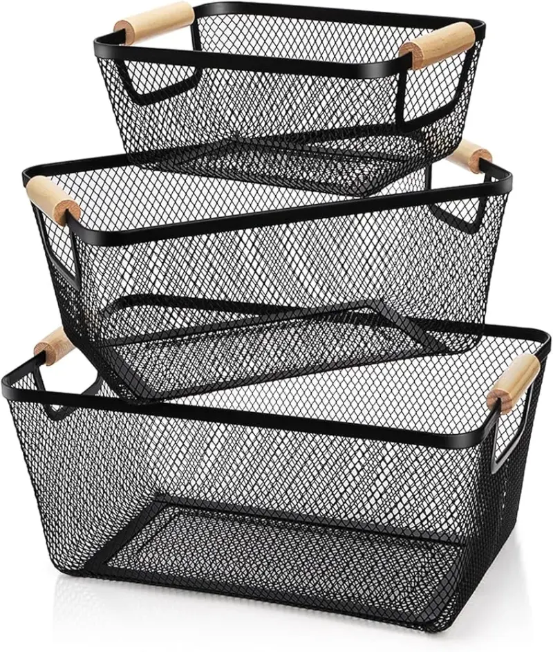Mesh Shopping/Storage Basket 3-in-1 (Rectangle)