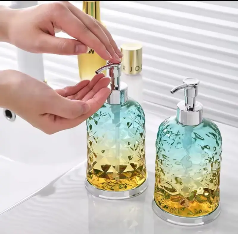 Acrylic Liquid Hand Soap Dispenser (500ml) view 1